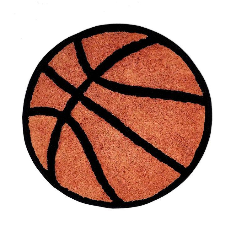 Basketball Custom Rug – Sports-Inspired Round Tufted Rug, Any Size