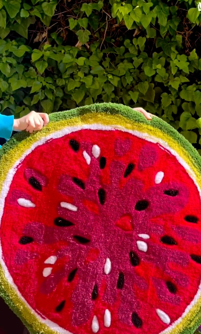 Watermelon Tufted Rug