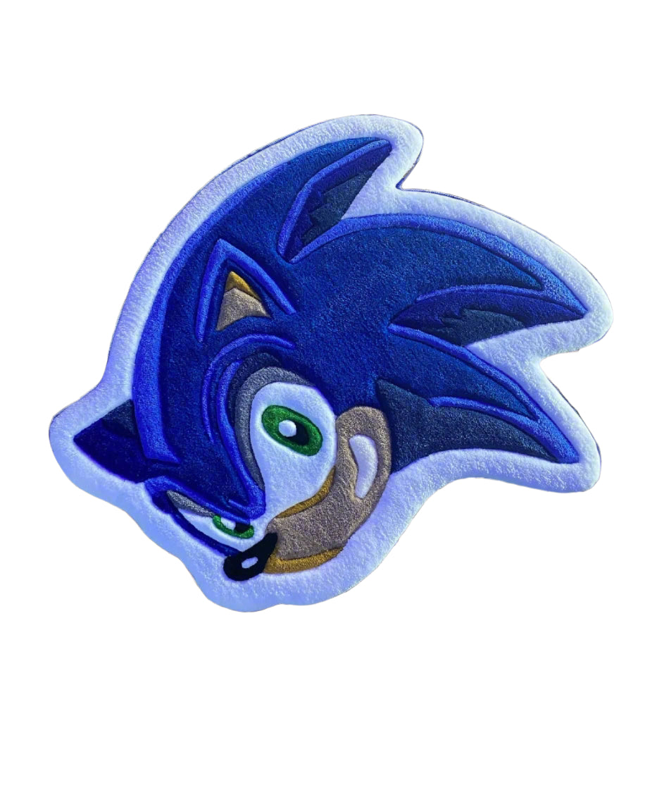 Sonic Hedgehog Custom Tufted Rug