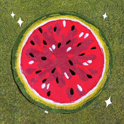 Watermelon Tufted Rug