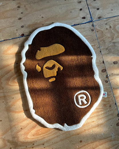 BAPE Ape Head Custom Tufted Rug