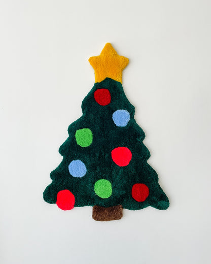 Christmas Tree Custom Tufted Rug 1