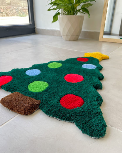 Christmas Tree Custom Tufted Rug 2