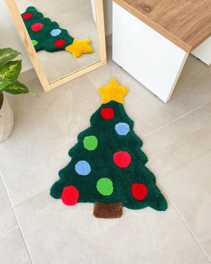 Christmas Tree Custom Tufted Rug 4