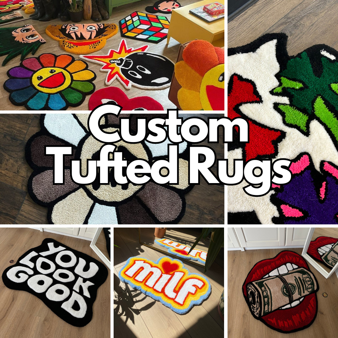Order Custom Tufted Rug – Personalized Rug with Your Image