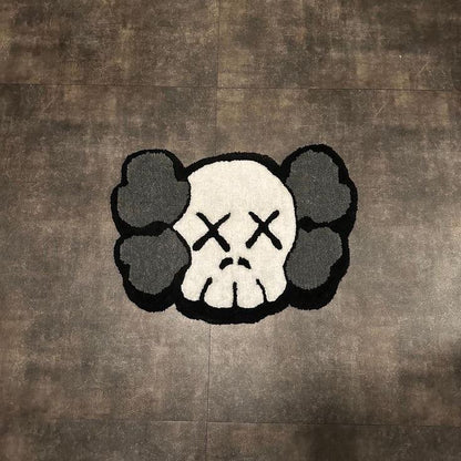 KAWS Inspired Custom Tufted Rug 1