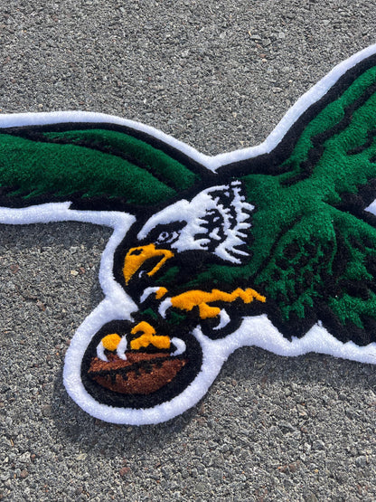 Custom Philadelphia Eagles Rug (READ DESCRIPTION!)